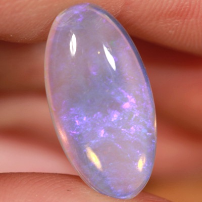 SOLID CRYSTAL OPAL Large opal with an even purple hue